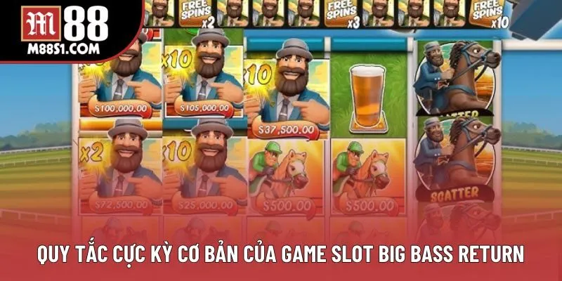 Quy tắc cực kỳ cơ bản của game slot Big Bass Return