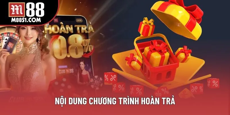 Nội dung chương trình hoàn trả